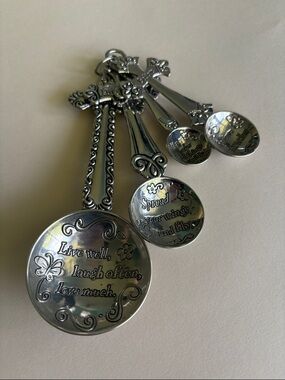 Set 4 measuring spoon set